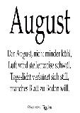 August