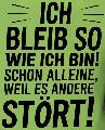 ich bleibe so