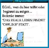 offline leben